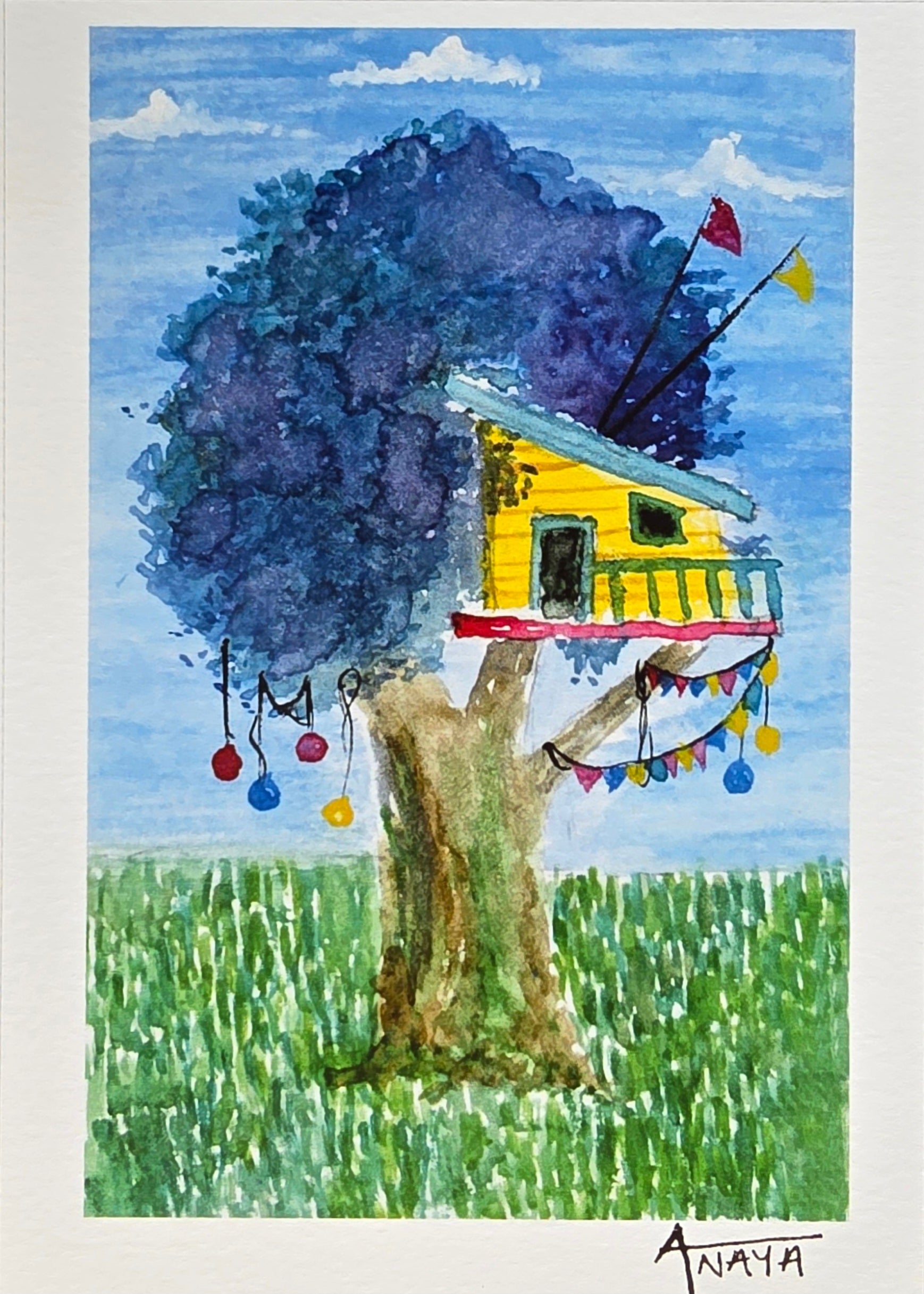 Treehouse party