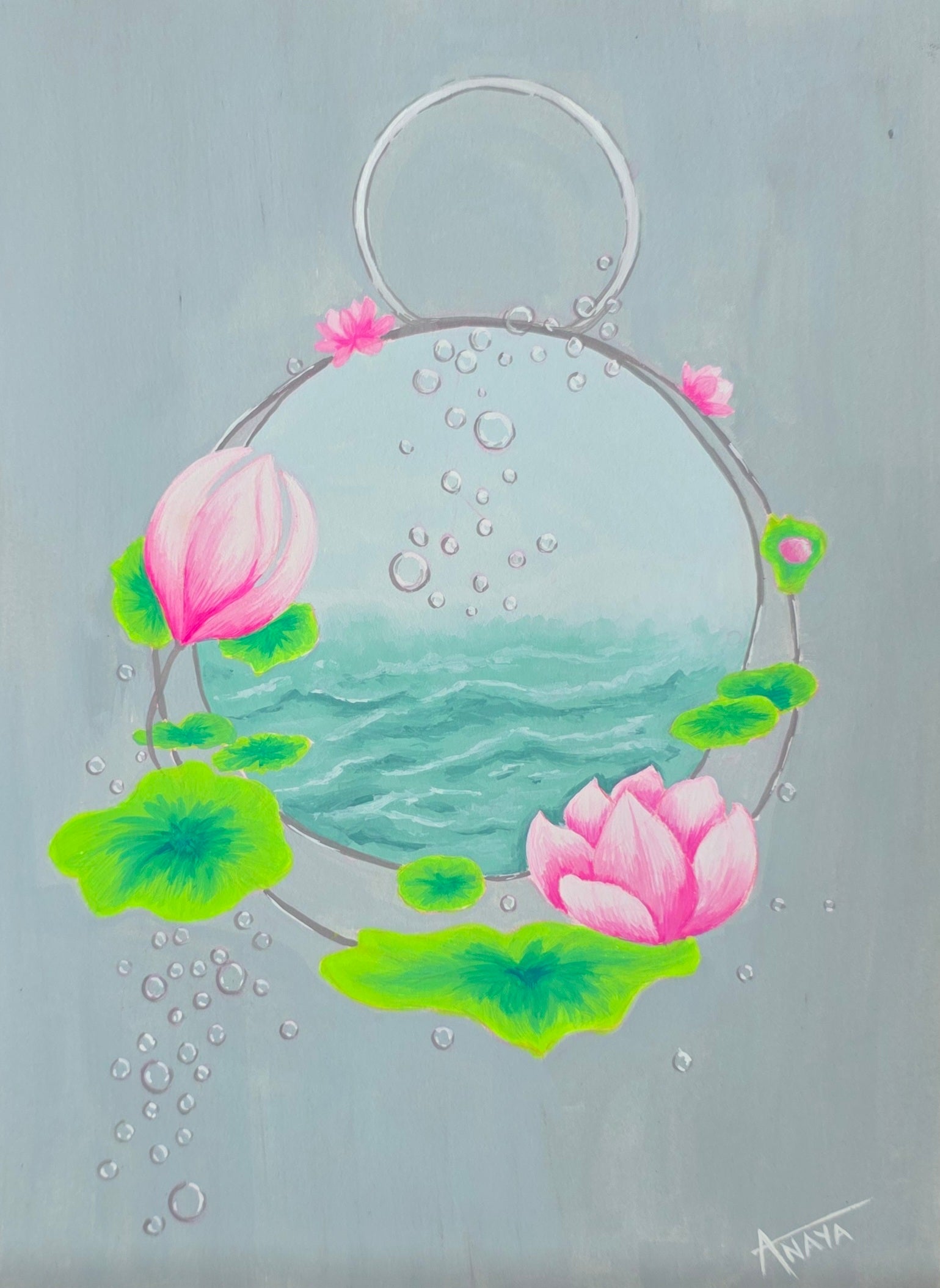 Hanging Lotuses